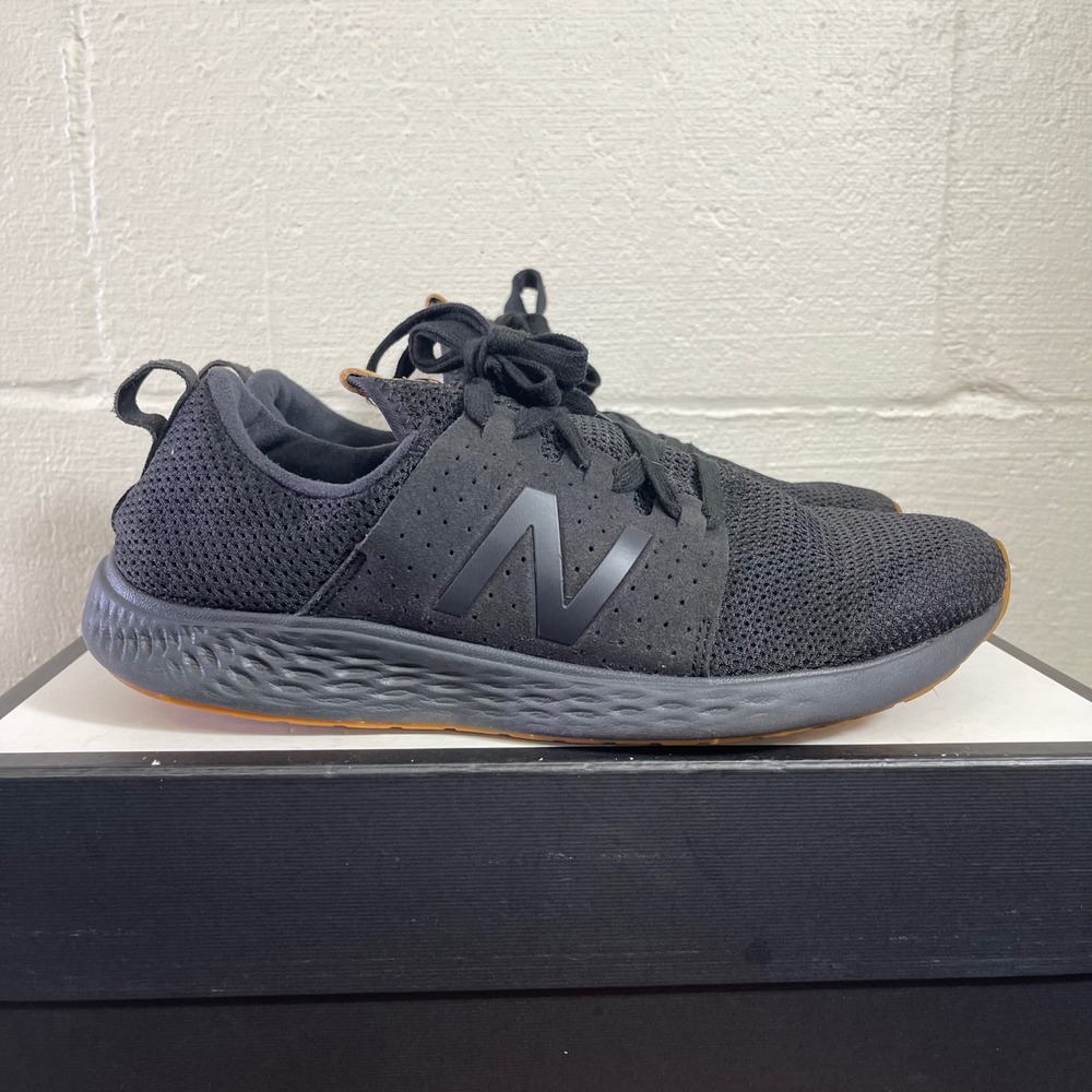 New Balance Fresh Foam Sport V1 MSPTLB1 Black Running Shoes Sneaker Men's 10 D